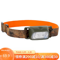 DECATHLON 迪卡侬 头灯电池头戴强光钓鱼灯电筒LED灯SOL仿生迷彩(需换电池)-2940763