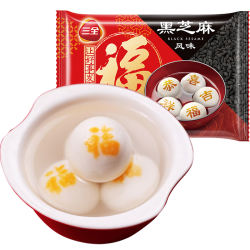 三全 福字黑芝麻汤圆 320g