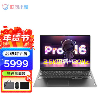 Lenovo 联想 小新 Pro13 2020款 锐龙版 13.3英寸 轻薄本 灰色(锐龙R7-4800U、核芯显卡、16GB、512GB SSD、2.5K、IPS）