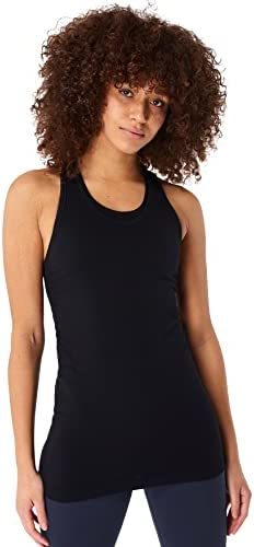 Sweaty Betty 运动员无缝锻炼背心 黑色//白色 Medium