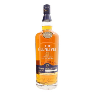 THE GLENLIVET 格兰威特 三桶珍稀 雪莉甄选 单一麦芽 苏格兰威士忌 40%vol 1L