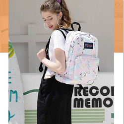 JANSPORT 杰斯伯 男女款学生ins风双肩包 T5015J7