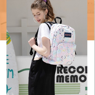 JANSPORT 杰斯伯 男女款学生ins风双肩包 T5015J7