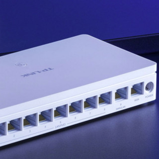 TP-LINK 普联 TL-R4010GP-AC 家用千兆有线路由器 白色 单个装