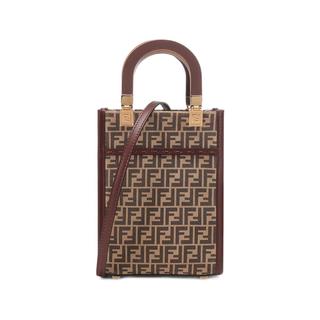 FENDI 芬迪 女士单肩包 8BS051 AFIS F1F2V 棕色 迷你