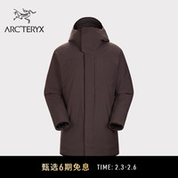 ARC'TERYX始祖鸟 THERME PARKA 男子 羽绒大衣 Forage/幽雾绿 M L Bitters/锐利棕