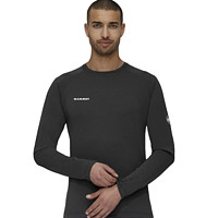 MAMMUT 猛犸象 Aegility 男子户外T恤 1016-00800 黑灰色/白色 XXL