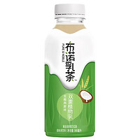 统一 布诺乳茶 生椰燕麦味 植物乳茶 燕麦加椰 双重植物乳 380毫升*6瓶 整箱装