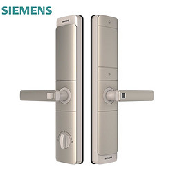 SIEMENS 西门子 C320 智能指纹锁 香槟金