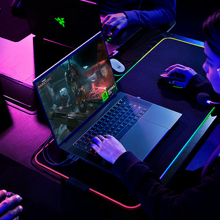 RAZER 雷蛇 灵刃16 十三代酷睿版 16.0英寸 游戏本 黑色（酷睿i9-13950HX、RTX 4090 16G、32GB、2TB SSD 改配、4K、IPS、240Hz）