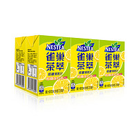 有券的上：Nestlé 雀巢 茶萃柠檬冻红茶果汁 茶饮料250ml*6