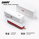 LAMY 凌美 钢笔凌美限量版红白套装限定色礼盒高档商务笔德国正品可定lg