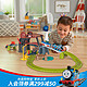 THOMAS & FRIENDS 斯基夫与托马斯多玩法套装轨道小火车轨道车玩具小车