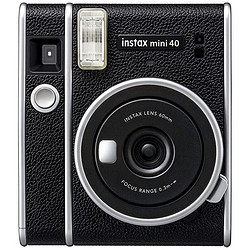 FUJIFILM 富士 拍立得相机 Instax mini90一次成像复古相机 mini40 黑色