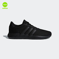 adidas阿迪达斯官方neo LITE RACER男女休闲运动鞋DB0646 黑 44.5(275mm)