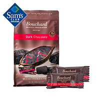 SAM 's 布沙尔 比利时进口黑巧克力 888g(6g