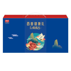 西麦 健康礼 养生冲饮礼盒 1.075kg（燕麦片+豆浆粉）
