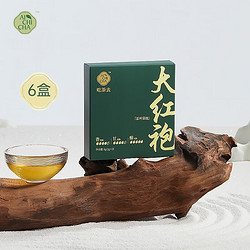 吃茶去 AICHICHA吃茶去 武夷山岩茶 大红袍乌龙茶 独立小包装袋泡茶茶叶 3袋/盒 6盒