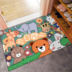 幽仙阁 卫生间厕所吸水地垫 动物乐园 40*60CM 