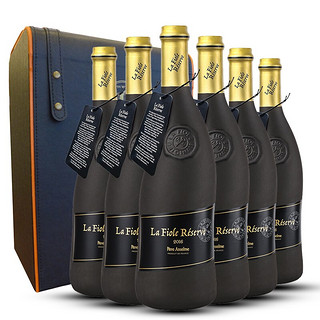 la fiole 芙华 珍藏黑瓶 波特酒庄法国干型红葡萄酒 2016年 6瓶*750ml套装 整箱装