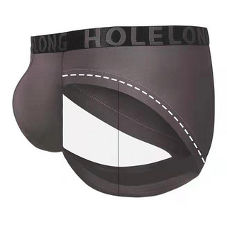 Holelong 活力龙 男士莫代尔三角内裤  HCSM012001