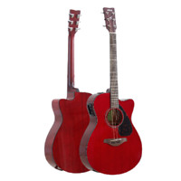 YAMAHA 雅马哈 FSX800系列 FSX800C 民谣吉他 41英寸 红宝石色 亮光