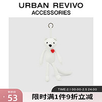 URBAN REVIVO 2022春季新品女士配件心动猫咪挂饰AW10TABN2000