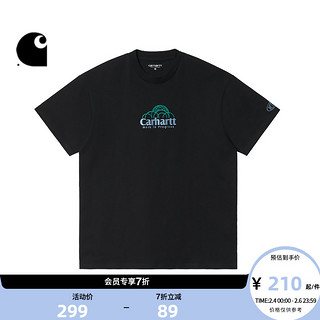 carhartt WIP 男士圆领短袖T恤 029978I 黄色 XL