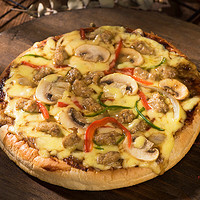西厨贝可 半成品披萨多种口味加热即食 水果 鸡肉 牛肉 鱼香 培根 140g