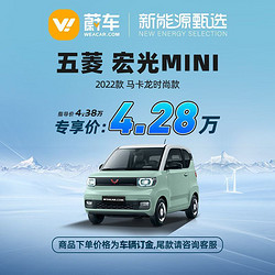 五菱宏光mini 22款 马卡龙时尚款蔚车新车新能源汽车