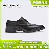 ROCKPORT 乐步 春夏商务正装男士正装皮鞋男鞋牛皮系带鞋CI1081
