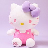 有券的上 ：Hello Kitty 公仔玩偶毛绒玩具 经典坐姿KT-粉色40cm