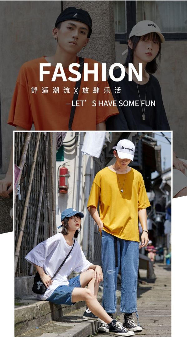 GLM 美式卡通复古t恤