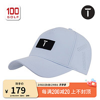 EUROPEAN TOUR 欧巡赛高尔夫球帽男帽夏季新品薄款网眼透气可调节遮阳帽新品 浅蓝