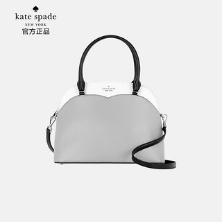 Kate Spade 凯特·丝蓓女士灰色拼色手提单肩斜挎包