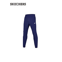SKECHERS 斯凯奇 男裤新款透气梭织束脚运动P221M081 中世纪蓝/007D L