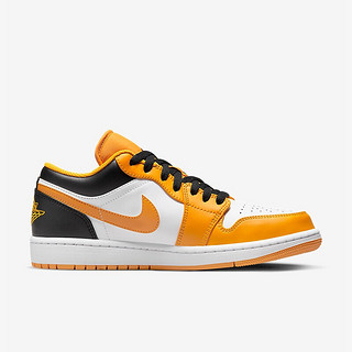 耐克（NIKE）男女鞋冬季Air Jordan 1 Low aj1低帮透气运动休闲篮球鞋 553560/553558-701 黑白黄 39