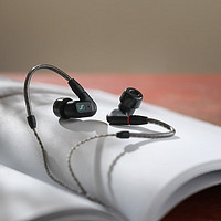 森海塞尔 IE 200 入耳式动圈有线耳机 黑色 3.5mm