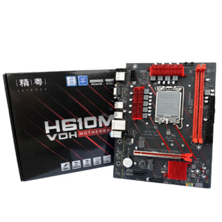 JINGYUE 精粤 H610M-VDH M-ATX主板（INTEL LGA1700、H610）