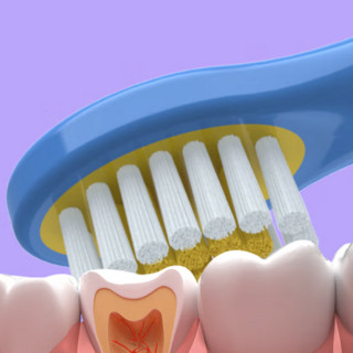 YINGZHI 鑫英致 儿童电动牙刷刷头 黄色 3支装