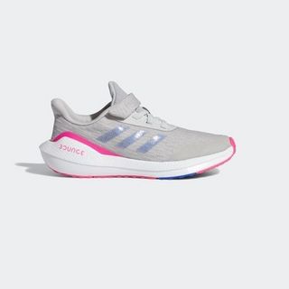 adidas 阿迪达斯 EQ21 RUN EL K 女童运动鞋 H01875 浅灰/深粉/浅紫 28码