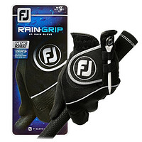 FJ 新款FJ高尔夫球手套男士 FJ riangrip 夏季雨天防滑手套 黑色 23码