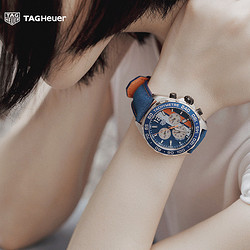 TAG Heuer 泰格豪雅 F1 GULF海湾石油特别版瑞士石英手表中性