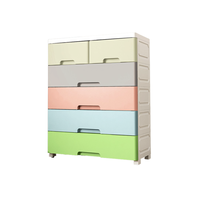 NA FEN AI 纳份爱 收纳柜 两抽款 5层 59*27*74.5cm 马卡龙