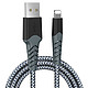 Gopala USB-A转Lightning 2.4A 数据线 编织 1m 灰色