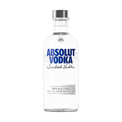 ABSOLUT VODKA 绝对伏特加 伏特加原味 500ml 40度