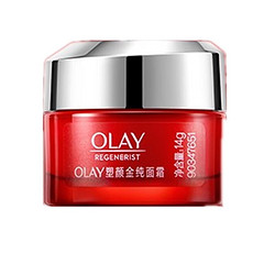 OLAY 玉兰油 大红瓶面霜14g提拉紧致补水保湿抗皱面霜礼物