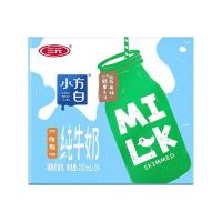 SANYUAN 三元 小方白脱脂纯牛奶 200ml*24盒/箱