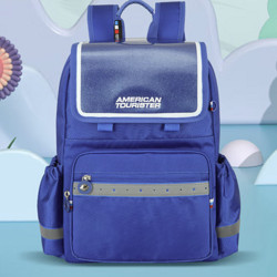 AMERICAN TOURISTER 美旅 小学生双肩书包 深蓝色 18L