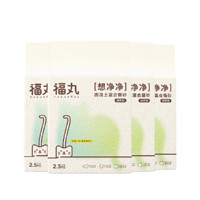FUKUMARU 福丸 绿茶味豆腐膨润土混合猫砂 茶多酚净味抑菌除臭 2.5kg*4 整箱